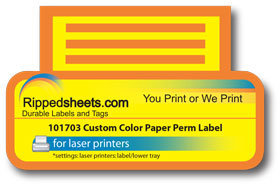 #101703 - MATTE PAPER PERMANENT LABELS