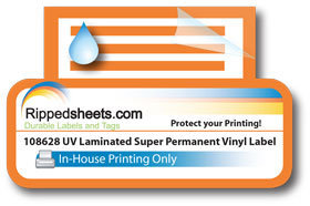#108328 - GLOSS SILVER SUPER PERMANENT LABEL